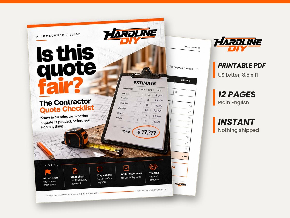Is This Quote Fair? by Hardline DIY